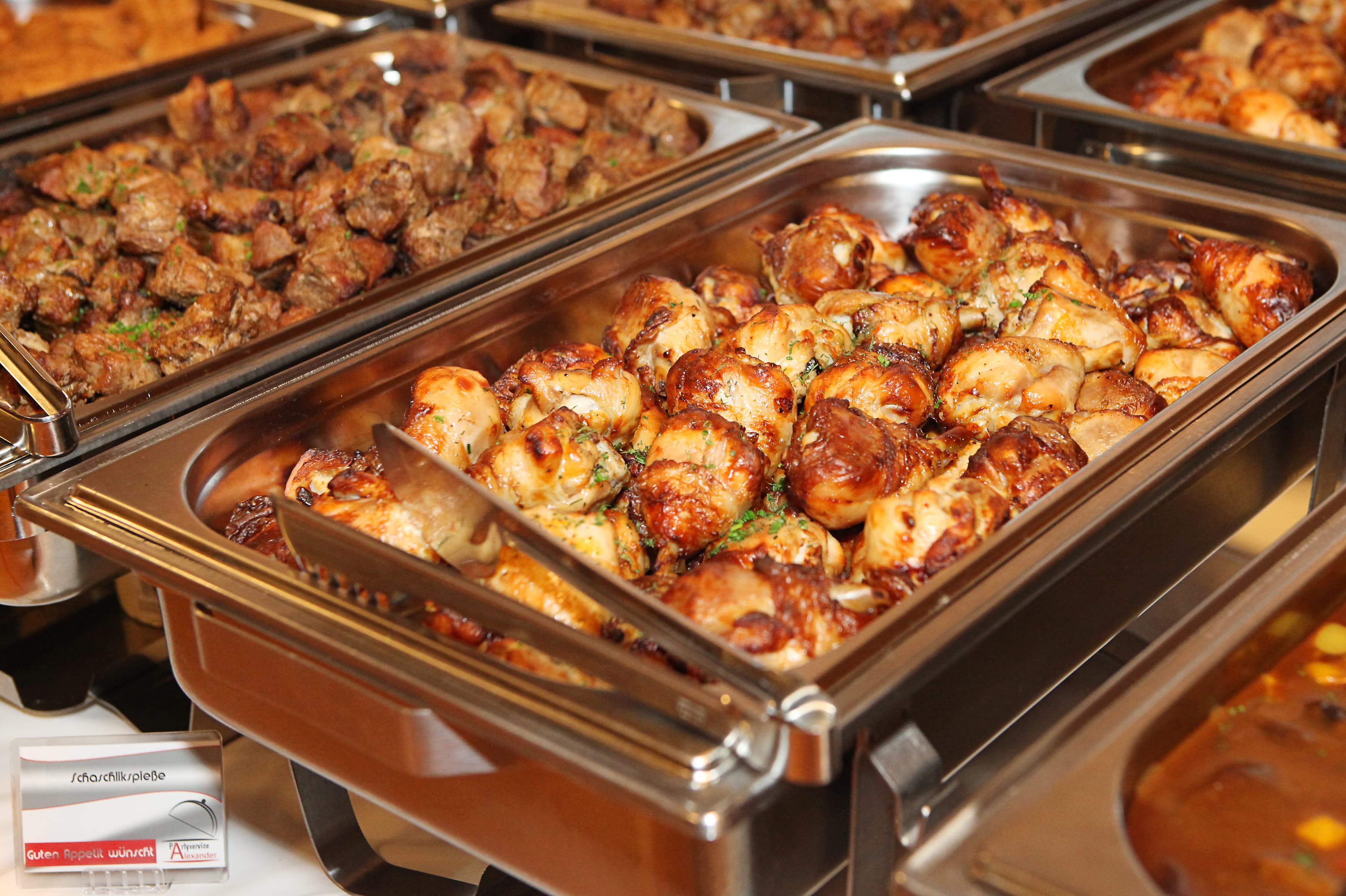 Gegrillte Hühnerhaxen